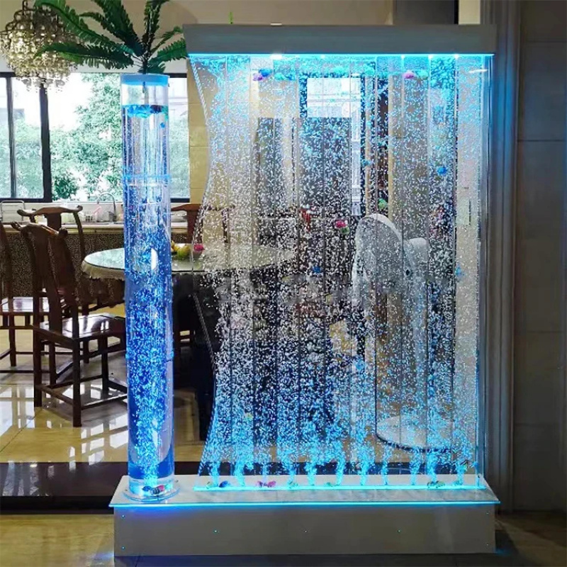 Room Divider Screen - Écran mural à bulles LED moderne