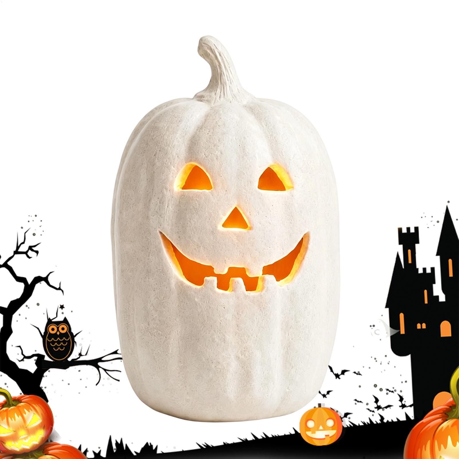 Home Decor Halloween - Lanternes Citrouilles Effrayantes : Centre de