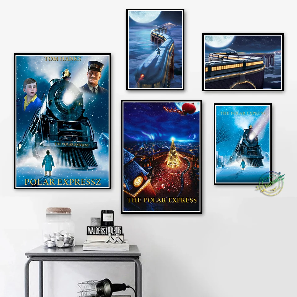 Home Decor Express - Autocollants muraux d'art du film Polar