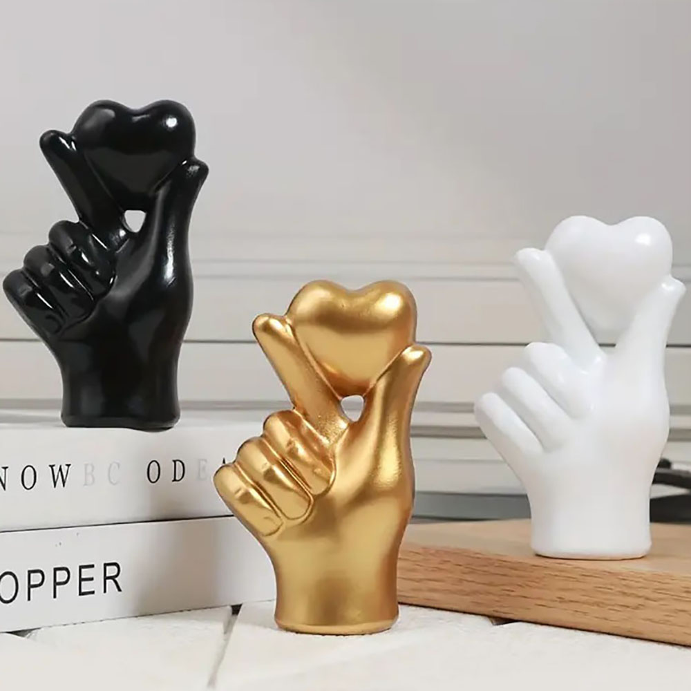 Home Decor Y2K - Statues de geste de main en