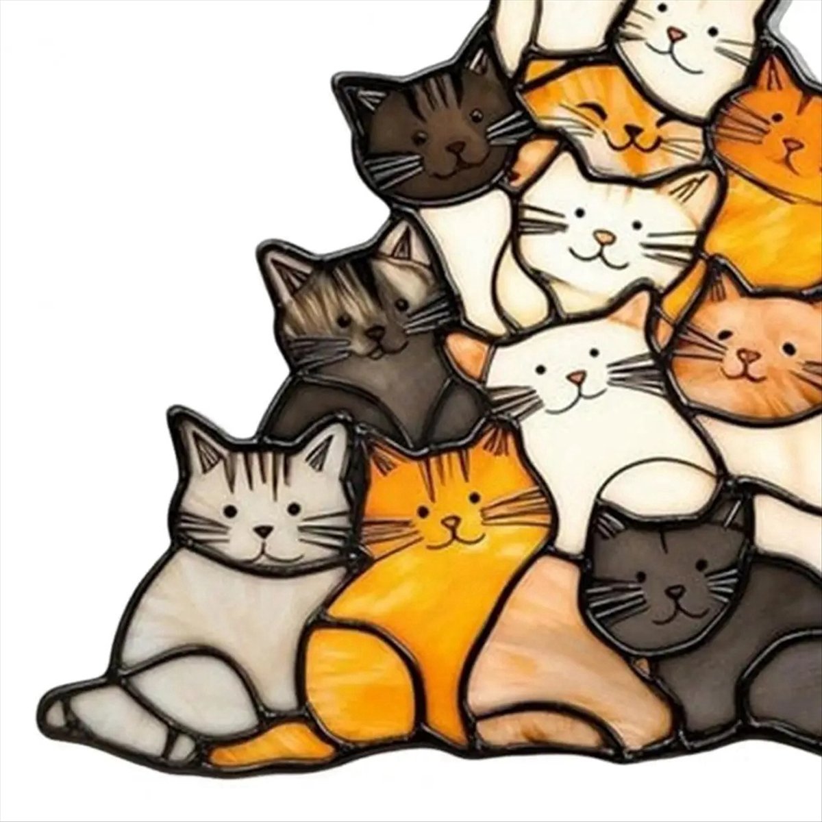 Home Decor Cat - [N84R] Attrape-soleil en acrylique en forme