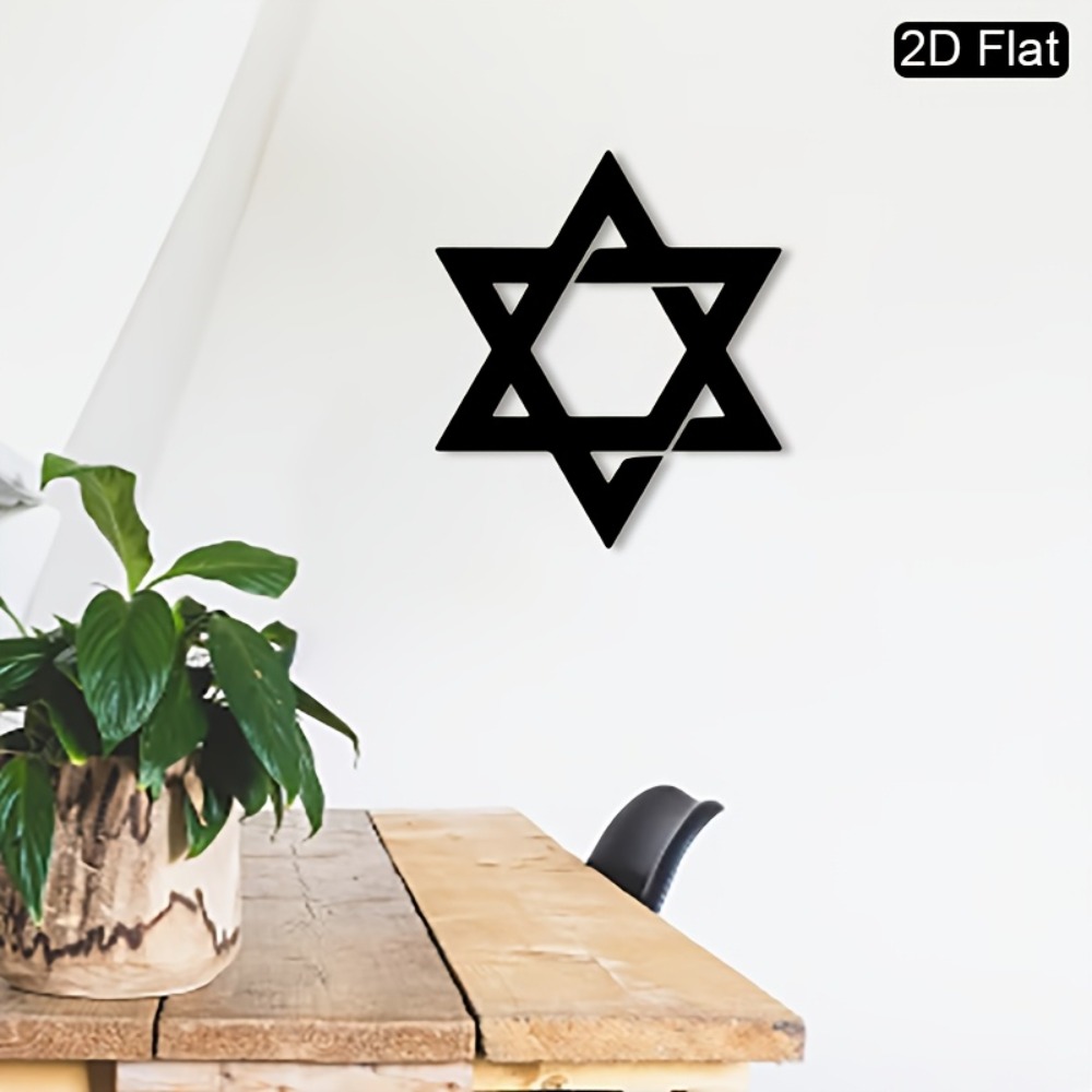 Home Decor Retro - CIFBUY Décoration Murale en Fer Étoile