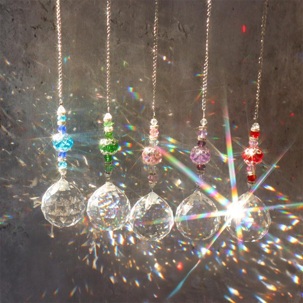 Crystal Sun Catcher - Cristaux Suncatcher suspendu pour fenêtre boule