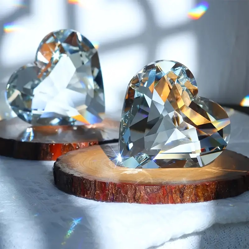 Crystal Sun Catcher - Prisme attrape-soleil suspendu en cristal, prisme