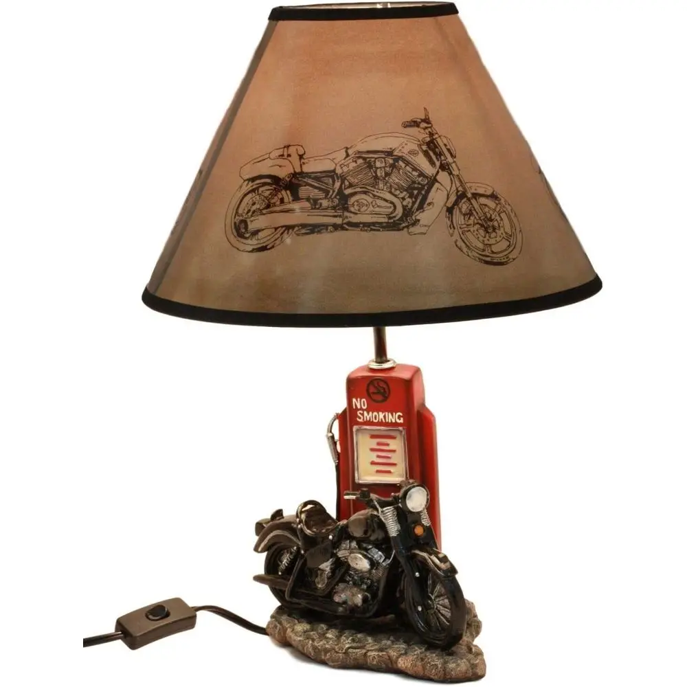 Home Decor Retro - Lampe de bureau vintage rétro noire