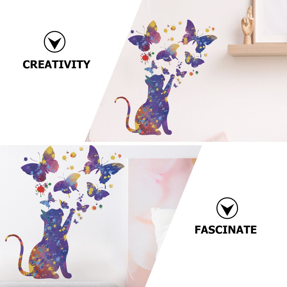 2 feuilles de décorations mura - Home Decor Cat avis et prix
