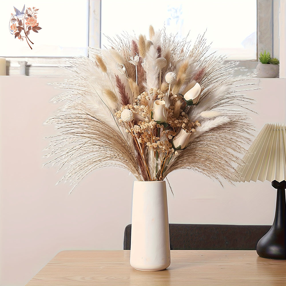 Bouquet de 80 fleurs artificie - Home Decor Vase With Flowers avis et prix