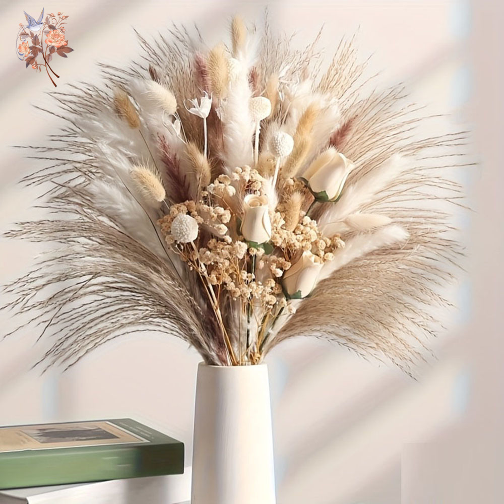 Bouquet de 80 fleurs artificie - Home Decor Vase With Flowers avis et prix