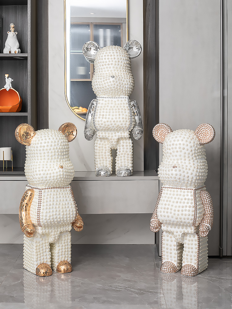 Ornement d'ours de dessin anim - Home Decor Y2K avis et prix