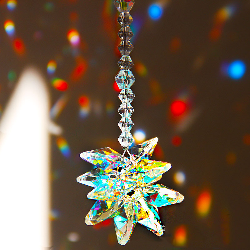 Attrape-soleil en cristal étoi - Crystal Sun Catcher avis et prix