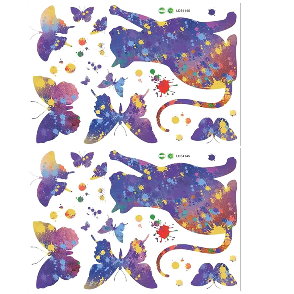 2 feuilles d'autocollants mura - Home Decor Cat avis et prix