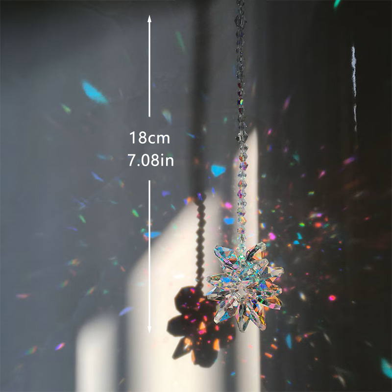 1 pièce de décoration suspendu - Crystal Sun Catcher avis et prix