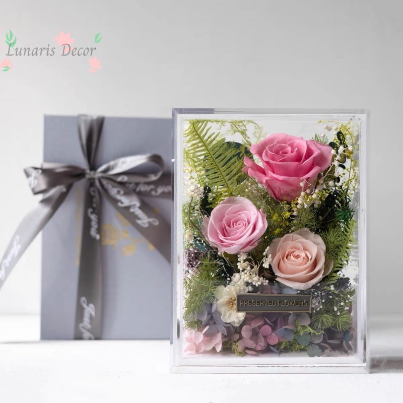 Boîte à fleurs premium, fleur  - Home Decor Express avis et prix