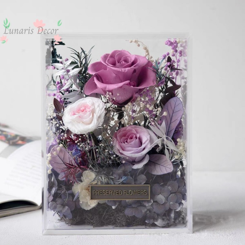Boîte à fleurs premium, fleur  - Home Decor Express avis et prix
