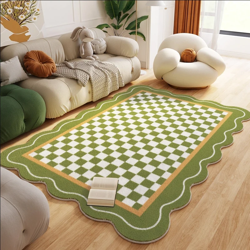 Tapis modernes à carreaux pour - Home Decor Ig avis et prix