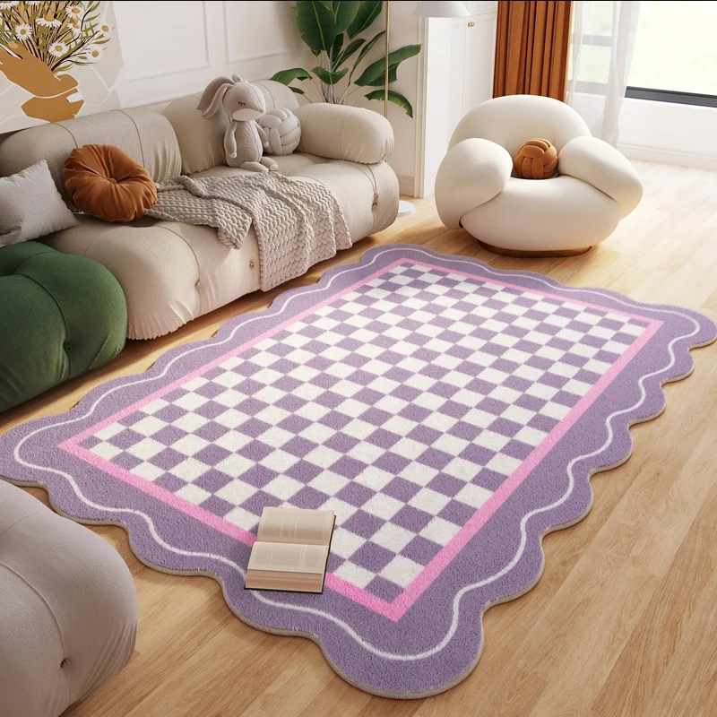 Tapis modernes à carreaux pour - Home Decor Ig avis et prix