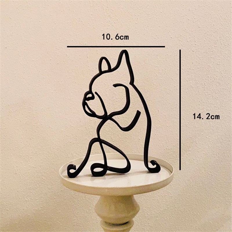 Sculpture d'art de chien en mé - Home Decor Y2K avis et prix
