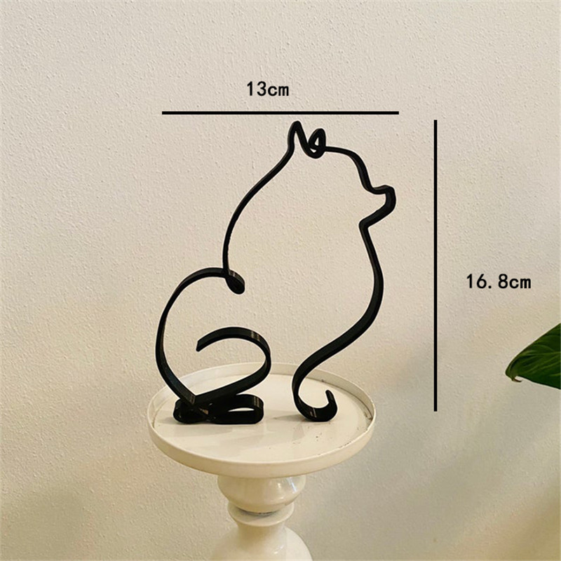 Sculpture d'art de chien en mé - Home Decor Y2K avis et prix
