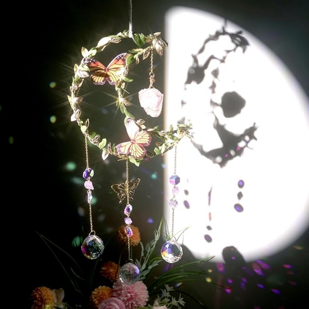 Attrape-soleil et boules de cr - Crystal Sun Catcher avis et prix