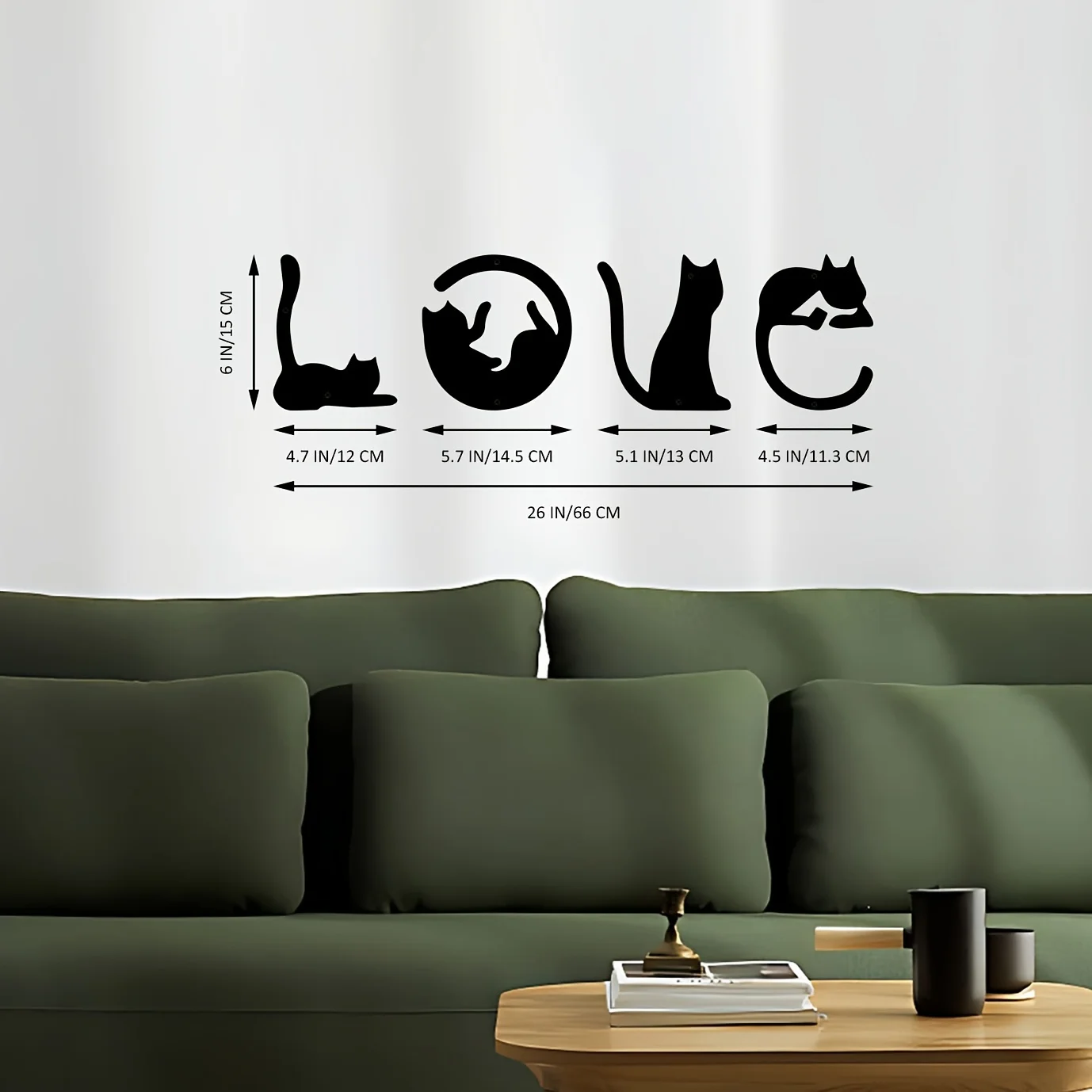 HelloYoung-Autocollant mural e - Home Decor Y2K avis et prix