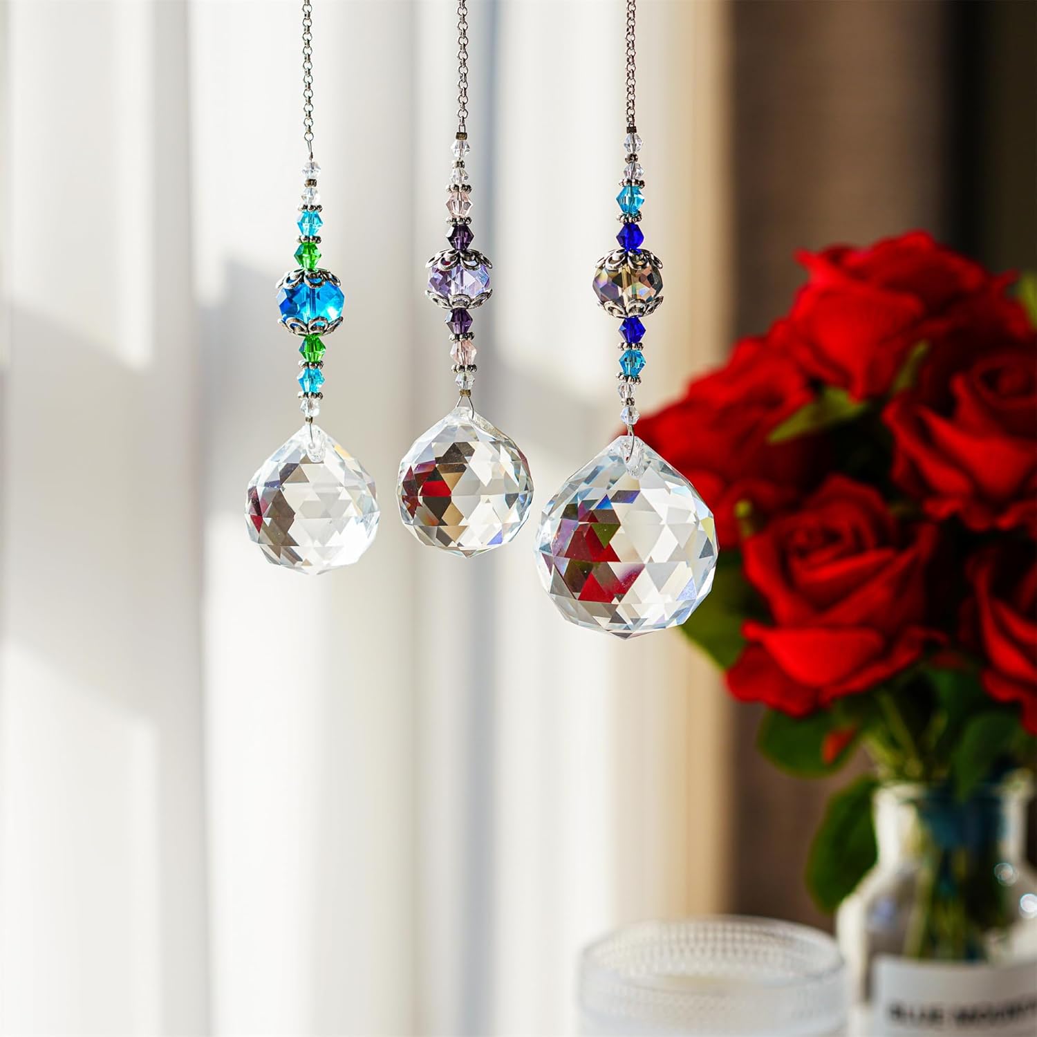 Cristaux Suncatcher suspendu p - Crystal Sun Catcher avis et prix