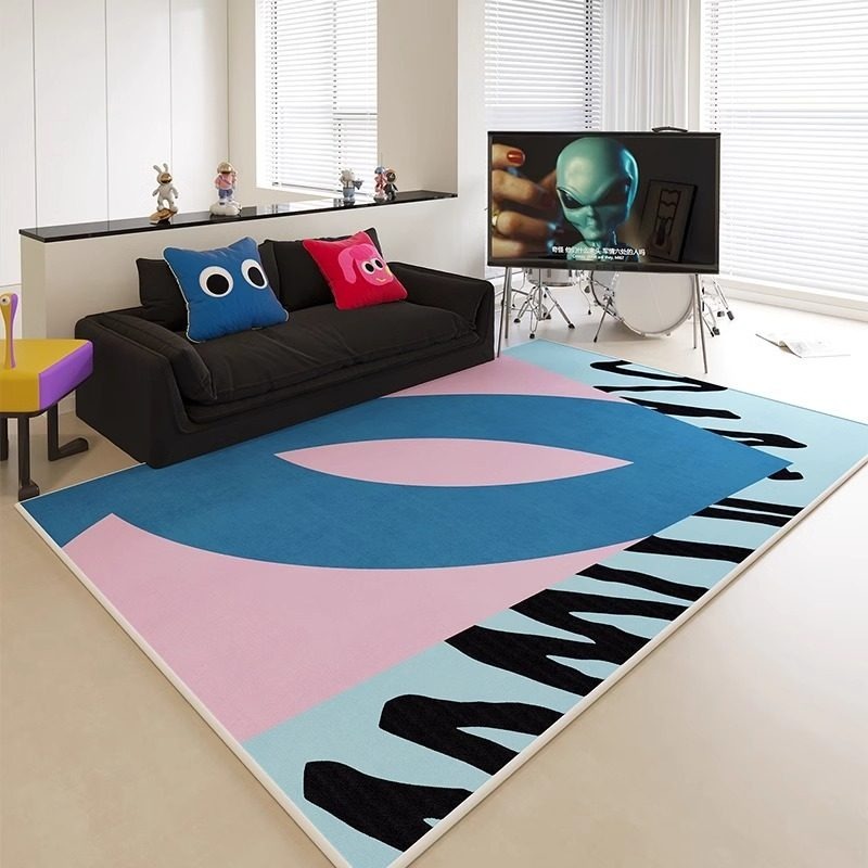 Tapis de salon à imprimé abstr - Home Decor Ig avis et prix
