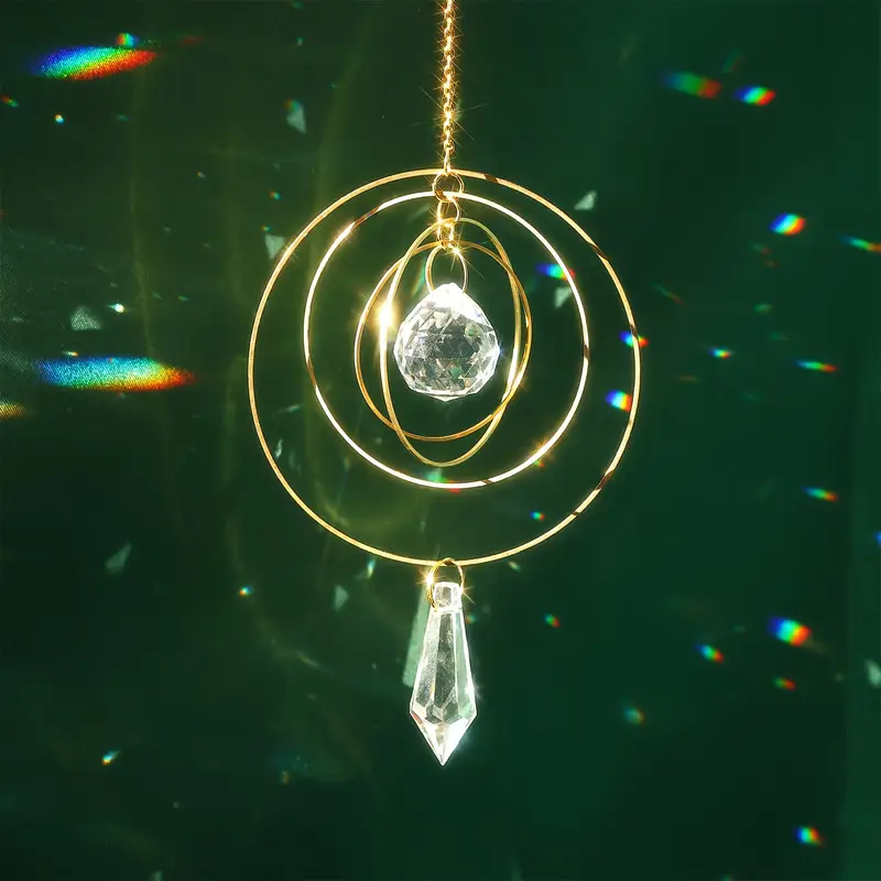 Attrape-soleil de jardin en cr - Crystal Sun Catcher avis et prix