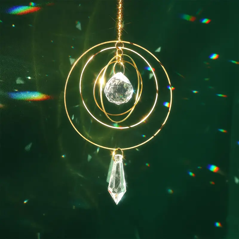 Attrape-soleil de jardin en cr - Crystal Sun Catcher avis et prix