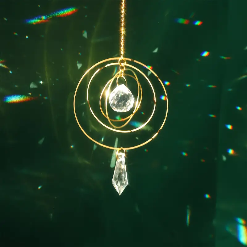 Attrape-soleil de jardin en cr - Crystal Sun Catcher avis et prix