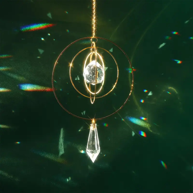Attrape-soleil de jardin en cr - Crystal Sun Catcher avis et prix