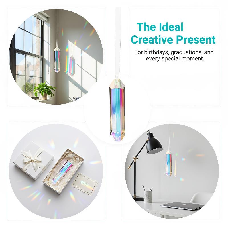 Prisme suspendu en cristal art - Crystal Sun Catcher avis et prix