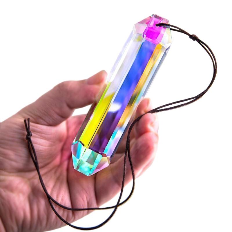 Prisme suspendu en cristal art - Crystal Sun Catcher avis et prix