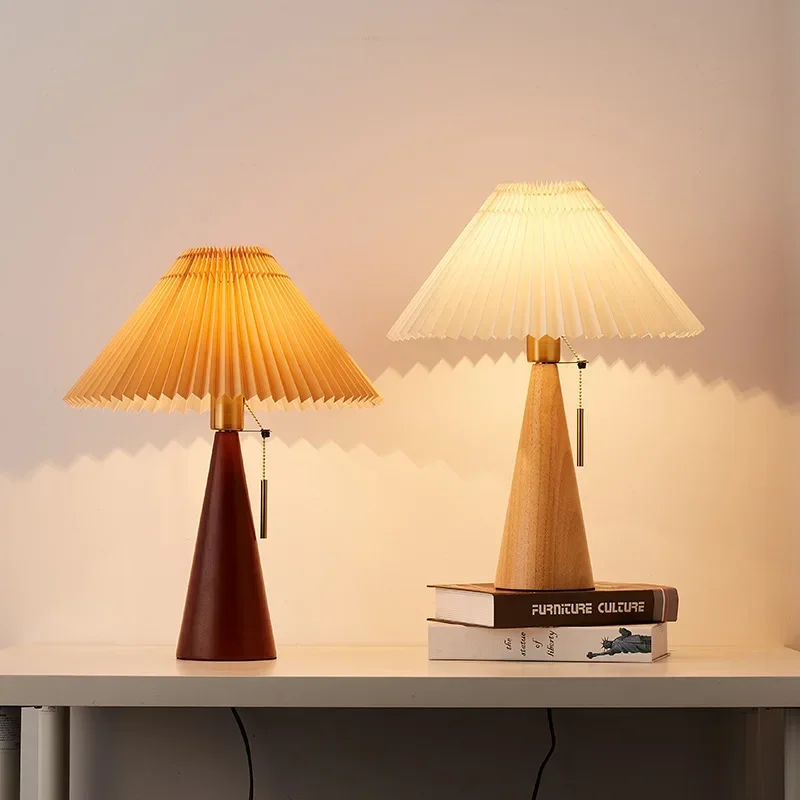 Lampe de table plissée rétro,  - Home Decor Retro avis et prix
