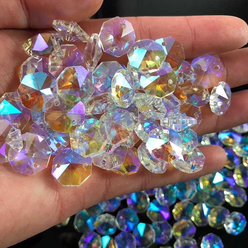 100 Perles Octogonales en Verr - Crystal Sun Catcher avis et prix