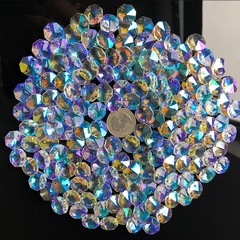 100 Perles Octogonales en Verr - Crystal Sun Catcher avis et prix